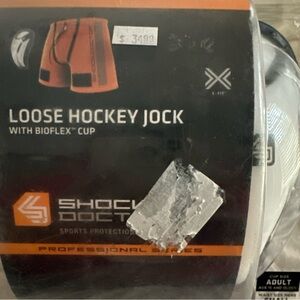 Shock Doctor Sports Hockey Jock with BioFlex Cup Mens SM Adult Jock Protection